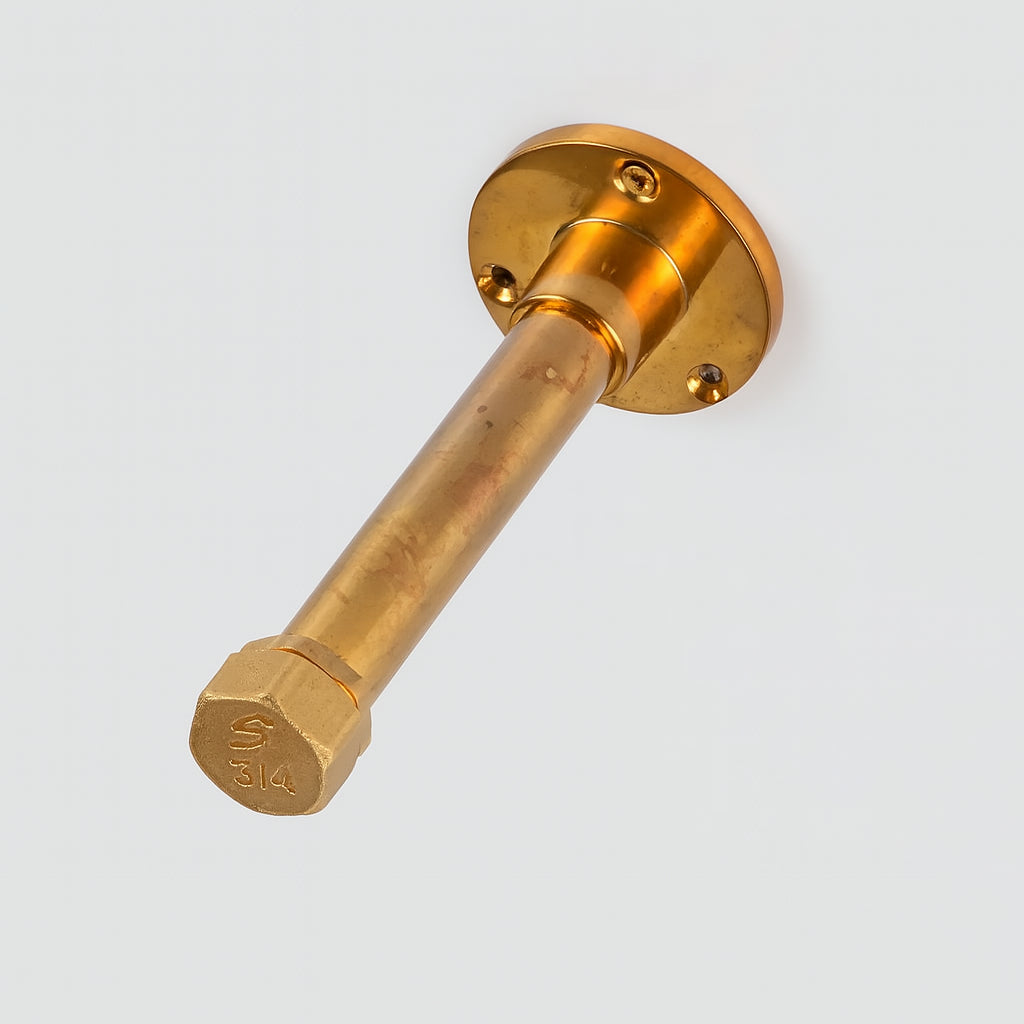 Brass Clothing Rack Bar atlas finest