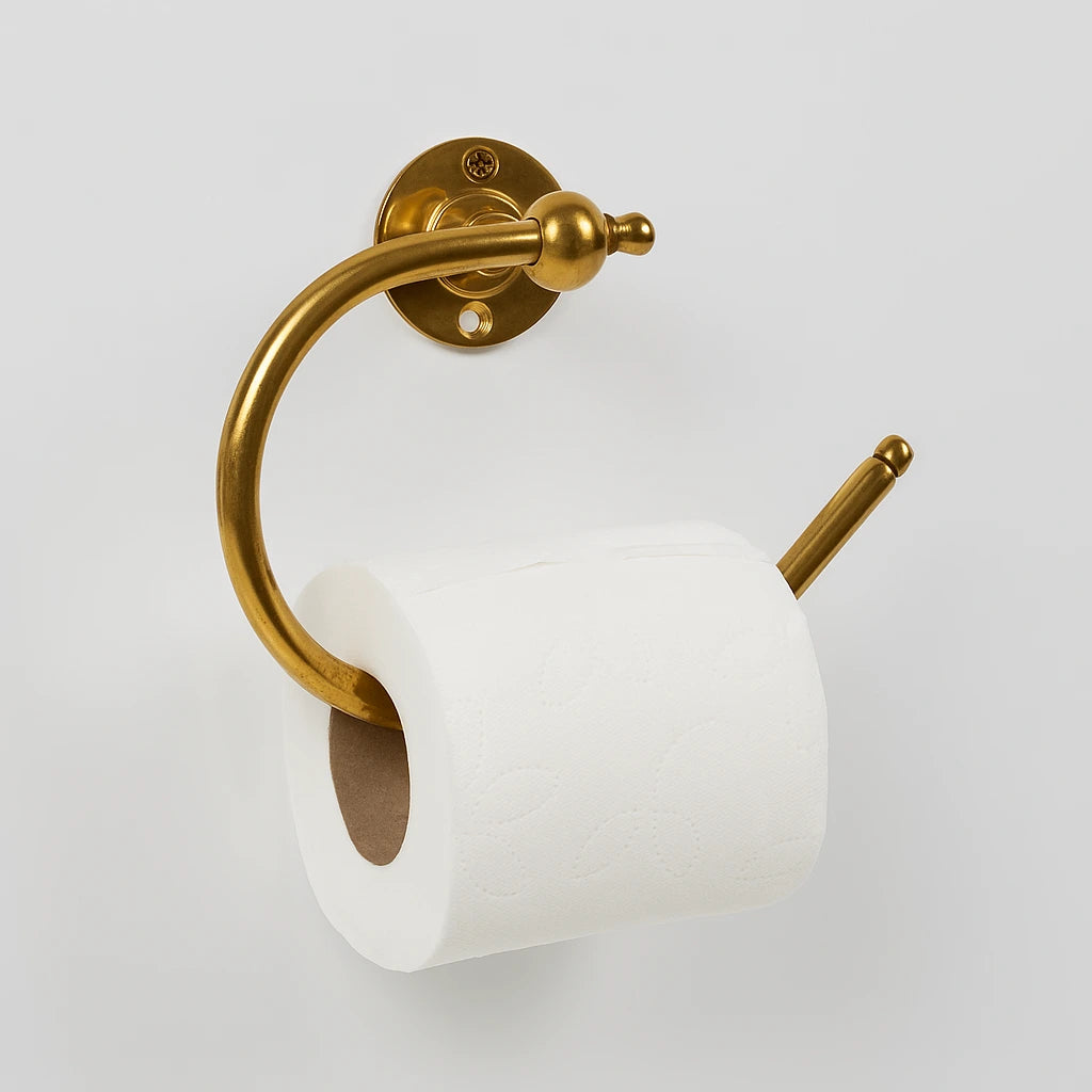 Brass Wall Mounted Toilet Paper Holder