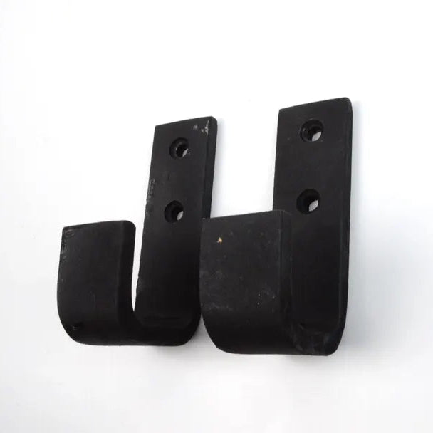 2 Iron Hooks For Wall