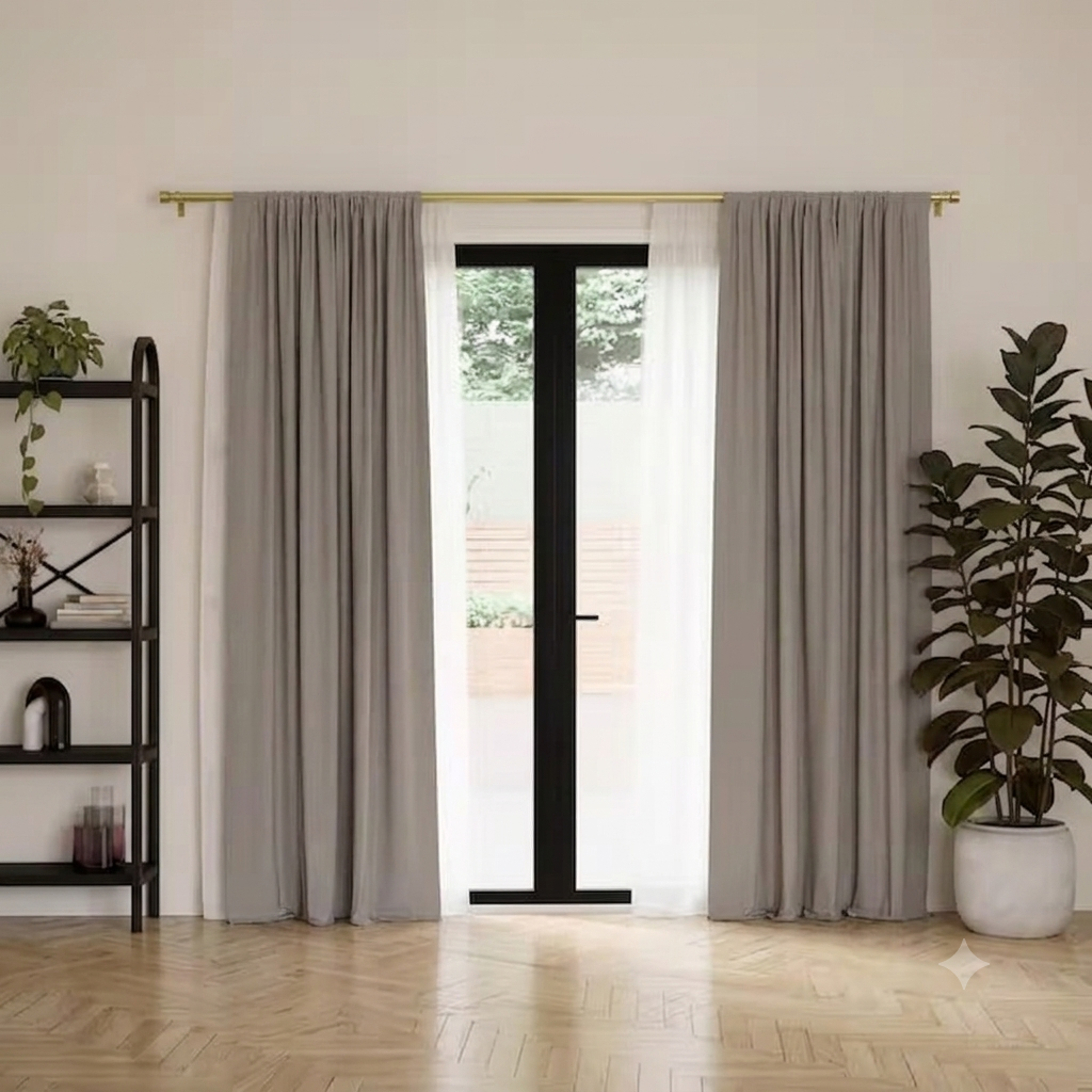 How to Choose the Right Brass Curtain Rod for Your Windows