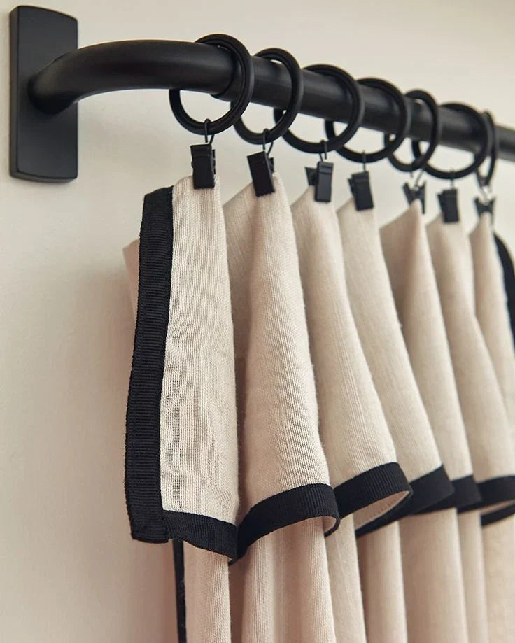 What Type of Curtains Work Best with Iron Curtain Rods?