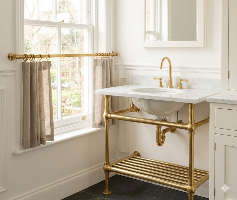 Luxury Solid Brass Bathroom Hardware & Accessories