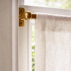 12mm Solid Brass Café Curtain 