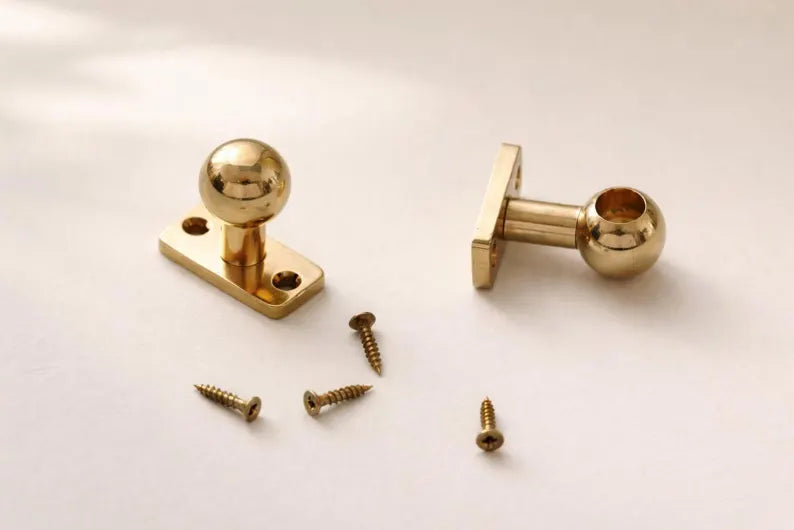 12mm Solid Brass Café Curtain 