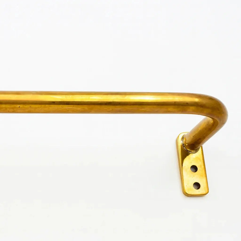 Unlacquered Brass Café Rod– 16 mm - AtlasFinest