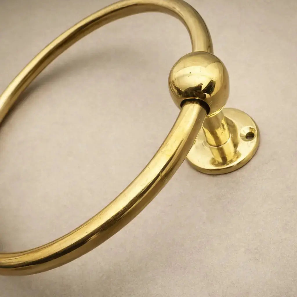 Unlacquered Brass Bathroom Hardware Set bathroom brass hardware - AtlasFinest