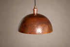 Dome Copper Pendant Light Pendant Lighting - AtlasFinest
