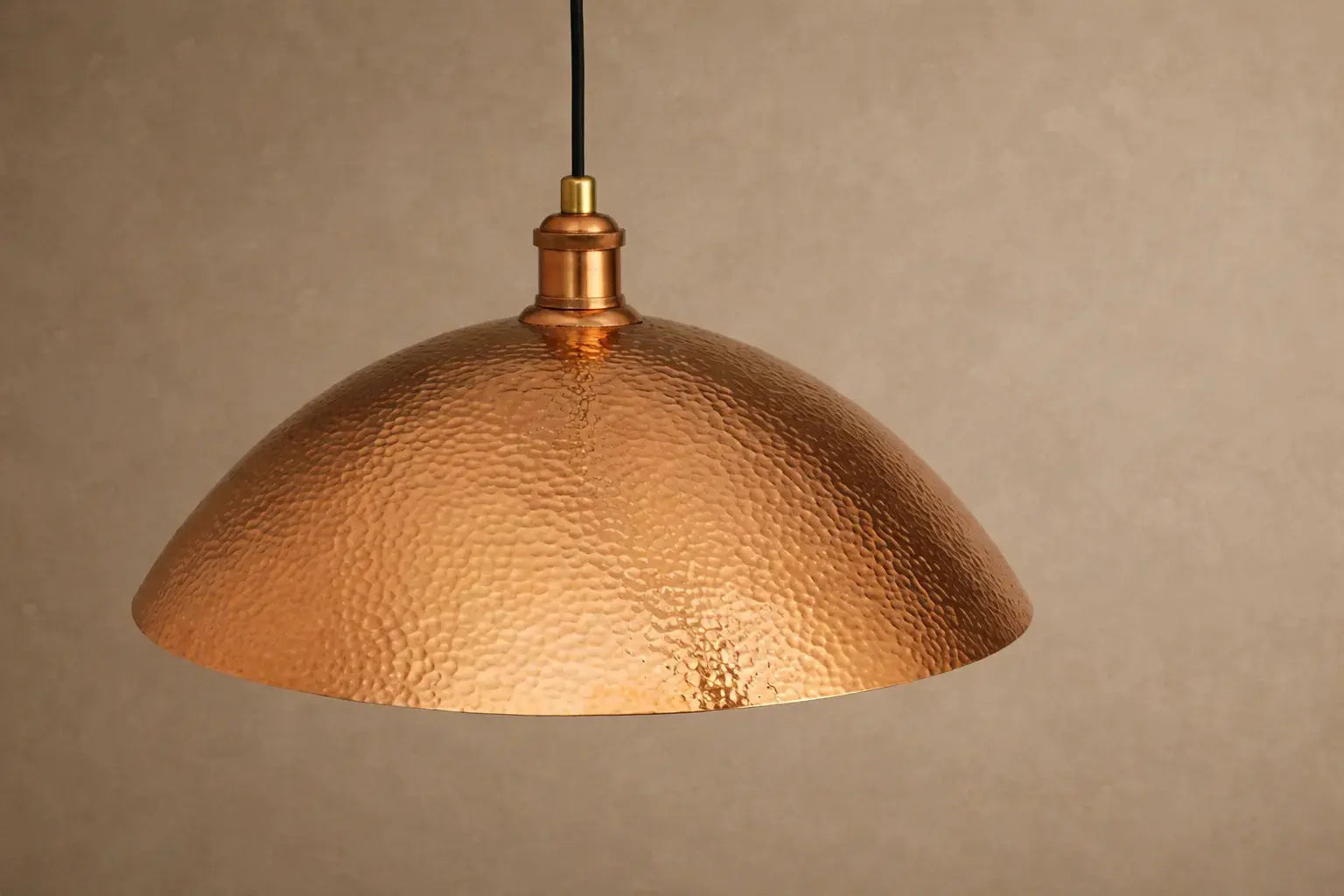 Low Profile Copper Light Pendant Pendant Lighting - AtlasFinest