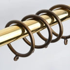 Solid Brass Drapery Rings – Antique Bronze Curtain Rings - AtlasFinest