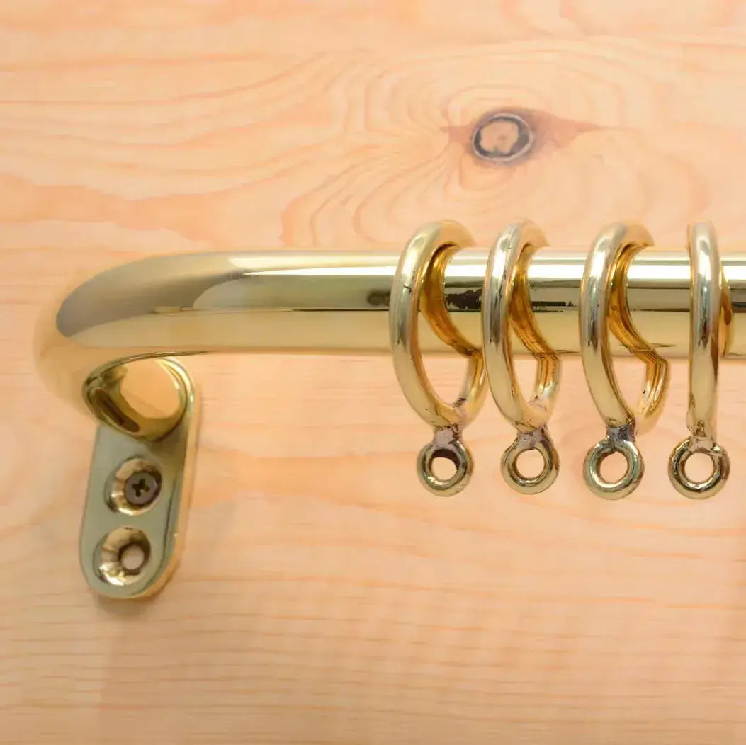 BRASS CURTAIN RODS ATLAS FINEST5