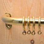 BRASS CURTAIN RODS ATLAS FINEST 1