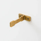 Unlacquered Brass Wall Supports For Rods, Curtains, Etc, DDP shipping - AtlasFinest