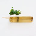 Brass Shelving, Unlacquered Brass Floating Wall Shelf - AtlasFinest