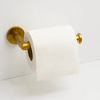 Unpolished Brass Wall Mounted Toilet Paper Holder - AtlasFinest
