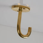 Unlacquered Brass Ceiling Hook - AtlasFinest