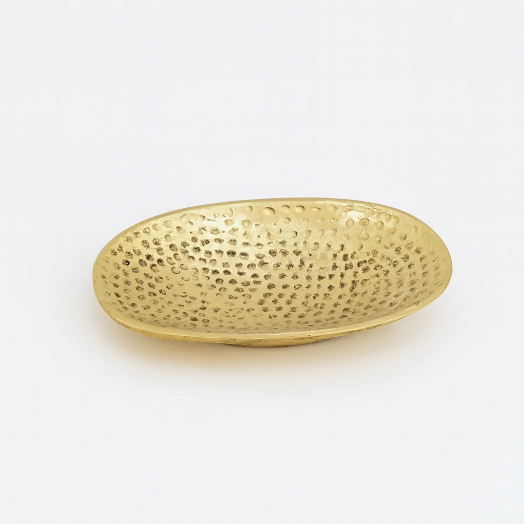 Unlacquered Brass Soap Dish, Handcrafted Soap Holder