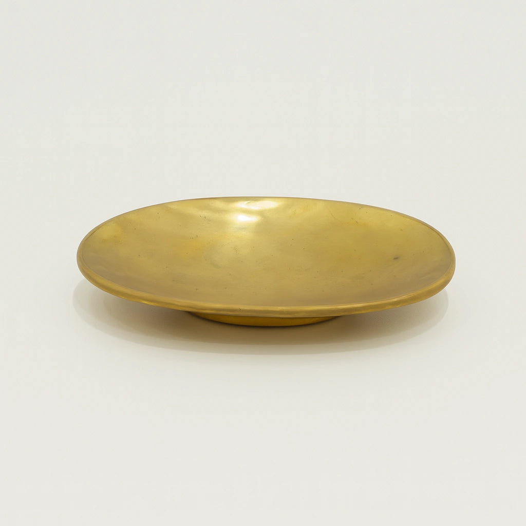 Unlacquered Brass Soap Dish, Handcrafted Soap Holder