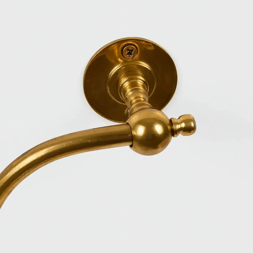 Brass Wall Mounted Toilet Paper Holder - AtlasFinest