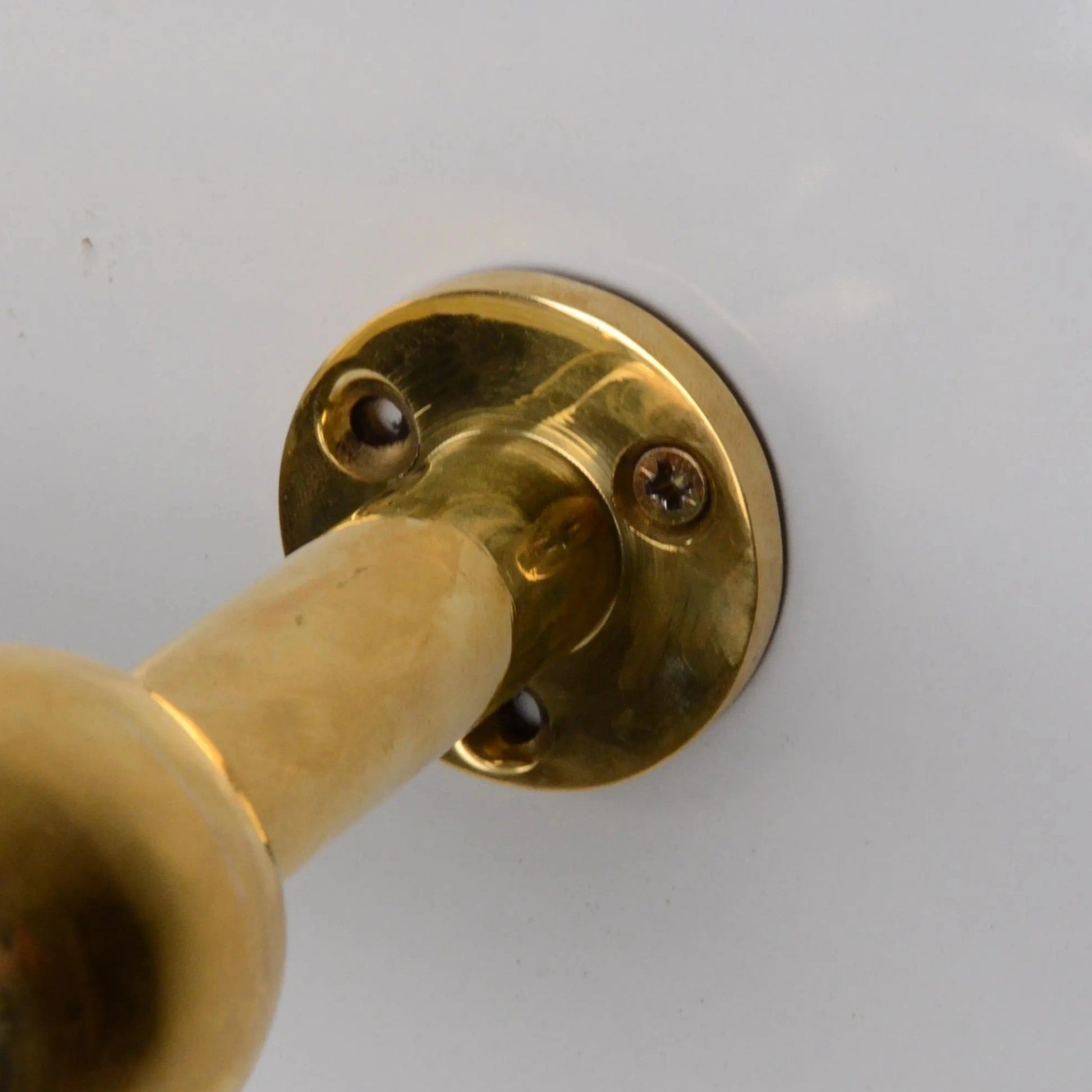 Double Brass Curtain Rod Only, Solid Brass Curtain Holder WITHOUT Brass Rings, DDP shipping