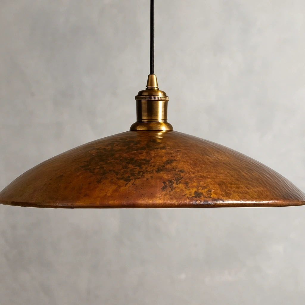 Handcrafted Copper Pendant Light