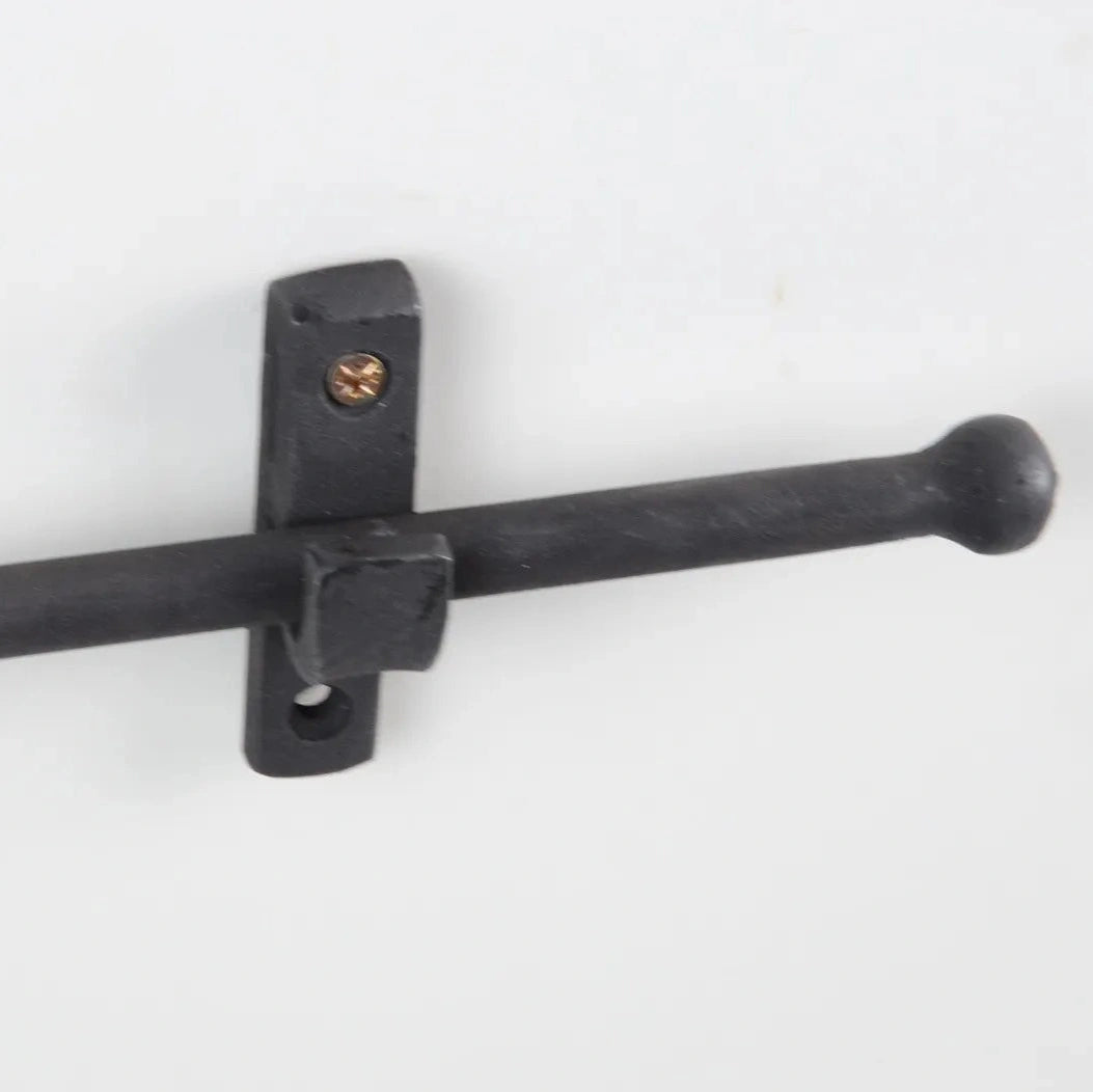 IRON CURTAIN RODS BLACK ATLAS FINEST