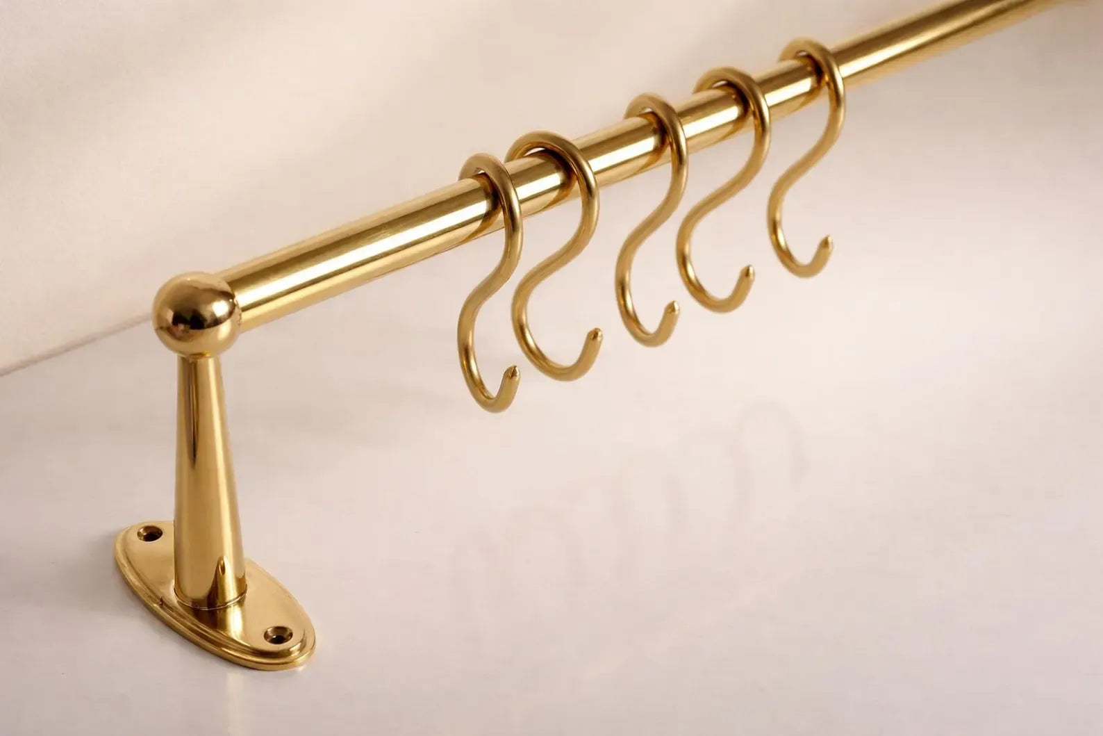 16 mm Rod – Polished Brass Finish