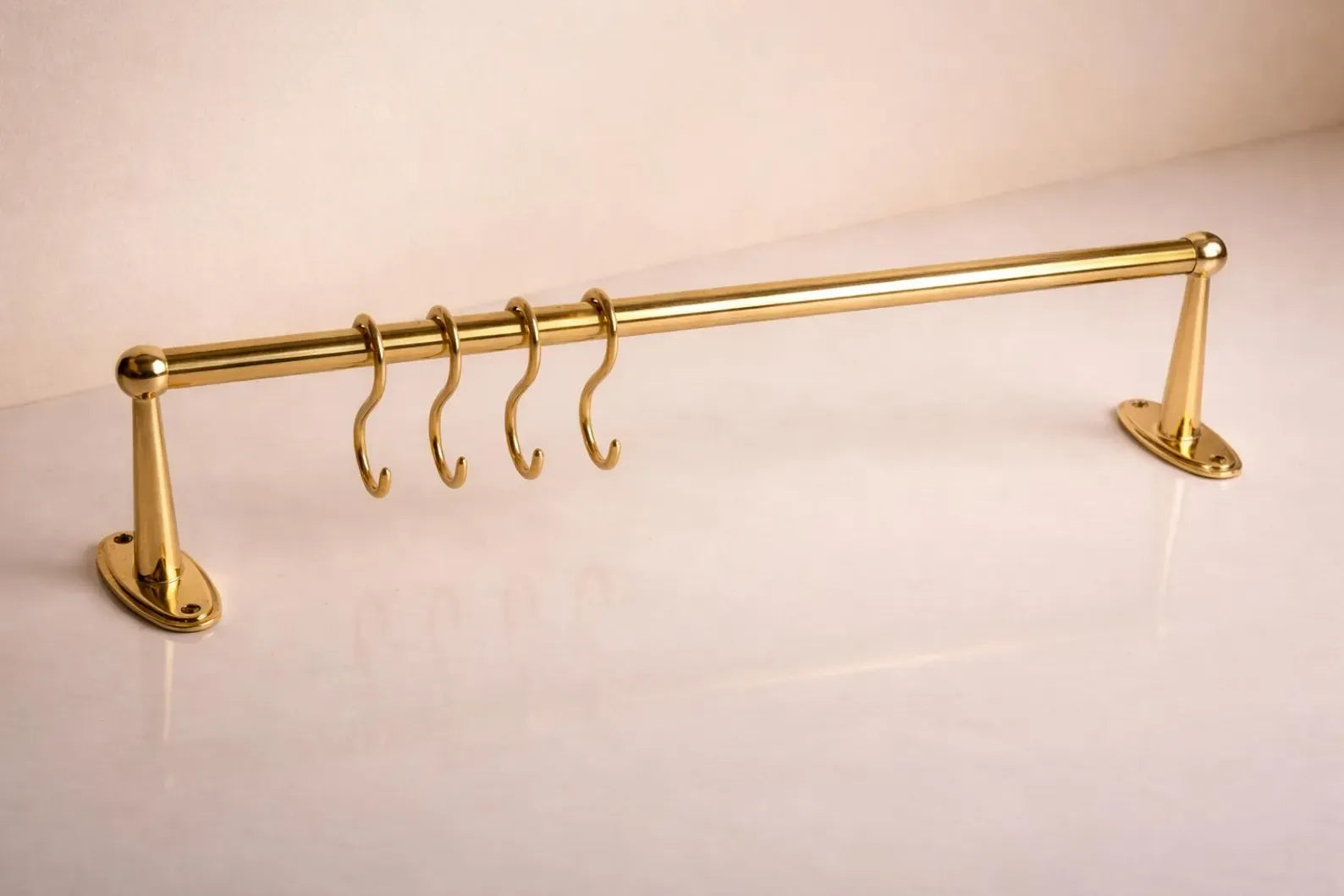 16 mm Rod – Polished Brass Finish