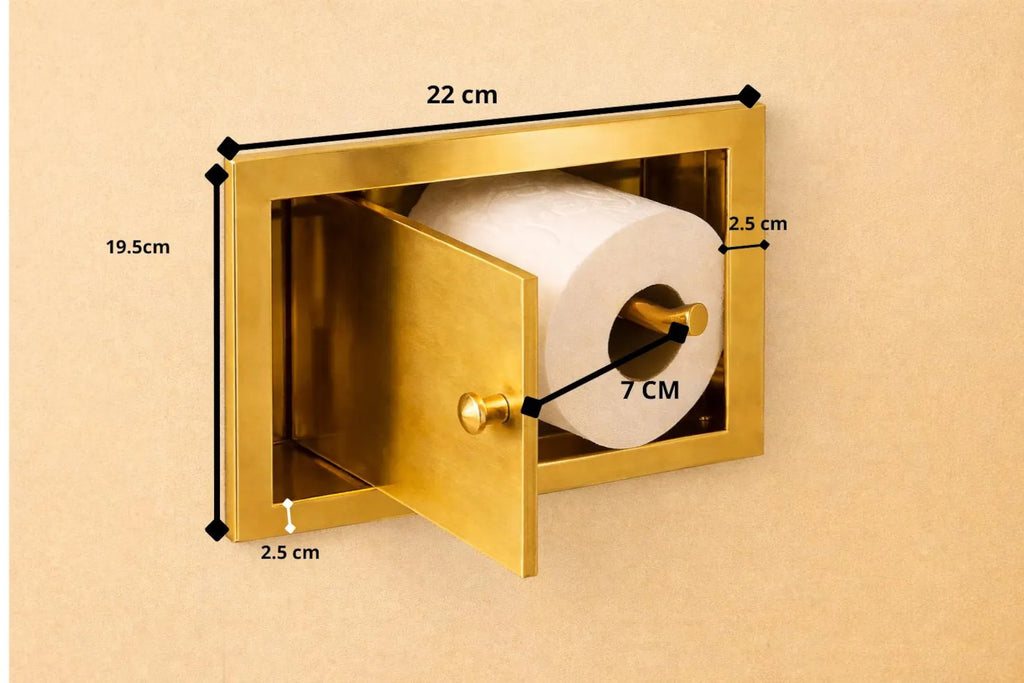 Minimalist Toilet Roll Holder