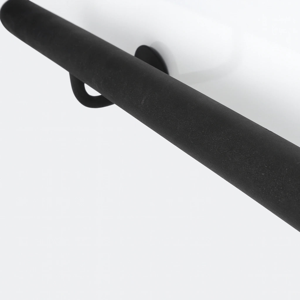 Modern Wrought Iron Handrail - 30mm Diameter Linear Grab Bar