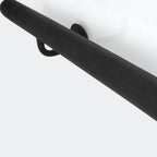 Wrought Iron Black Handrail For Stairs - AtlasFinest