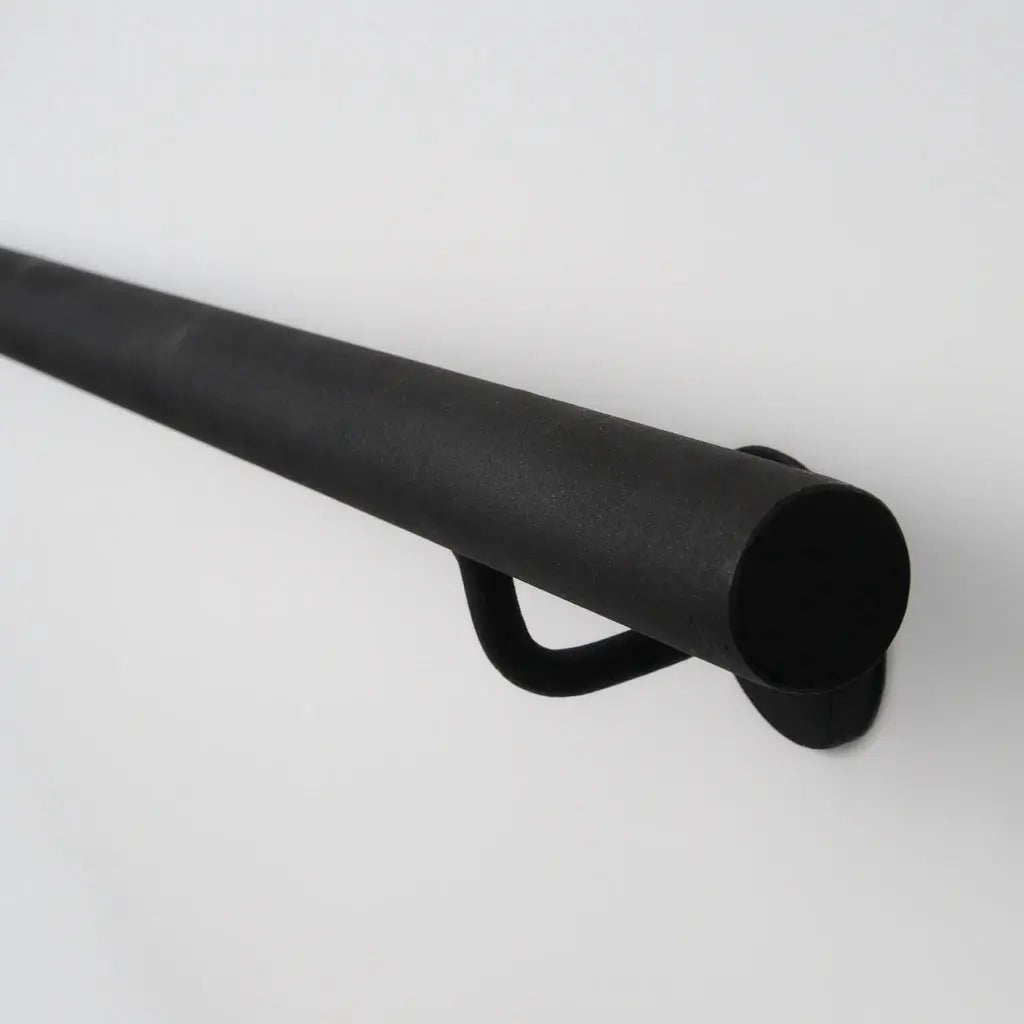 Wrought Iron Black Handrail For Stairs - AtlasFinest