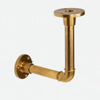 Unlacquered Brass L Shaped Brackets - AtlasFinest