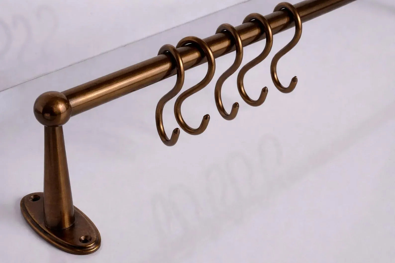 Solid Brass Bronze Pot Rack