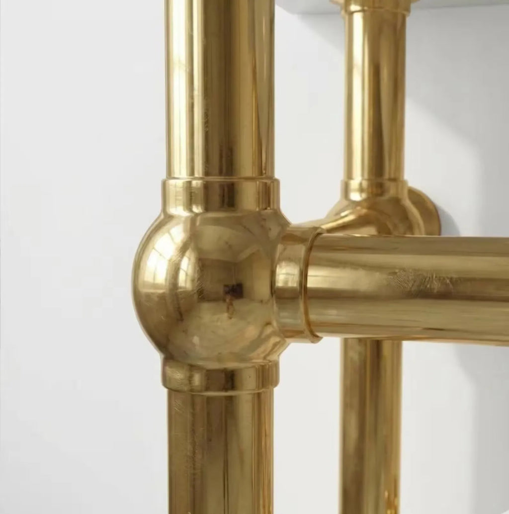 Brass Sink Console, Vintage Washstand Frame