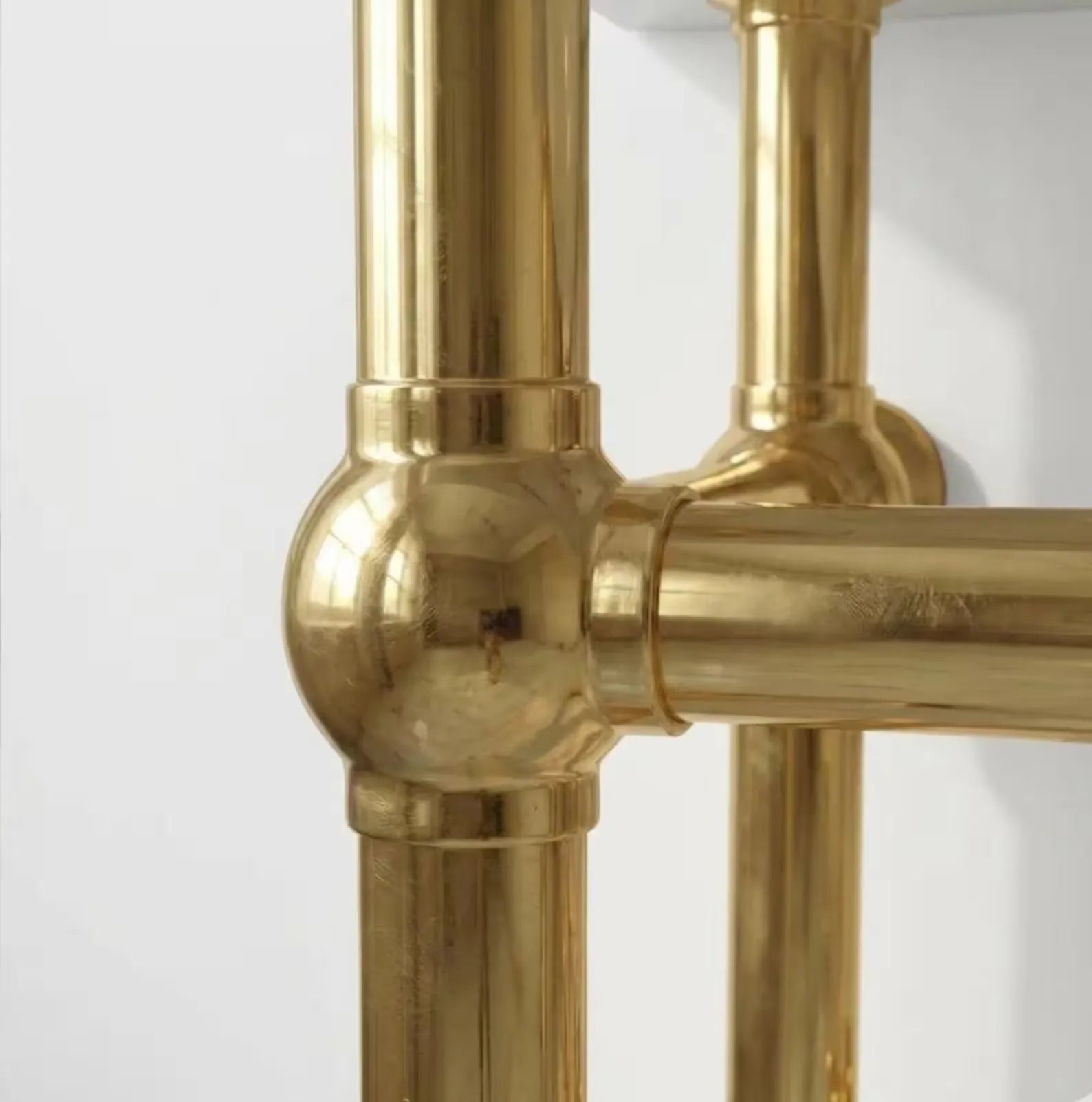 Brass Sink Console, Vintage Washstand Frame