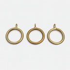 Solid Brass Rings For Curtain Rod - AtlasFinest