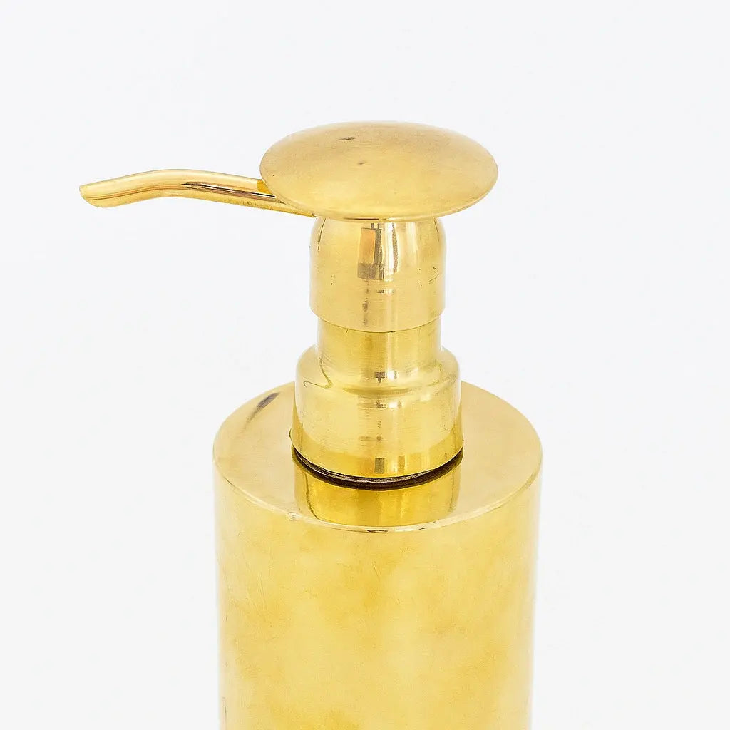 Unlacquered Brass Soap Dispenser, Dispenser Pump - AtlasFinest
