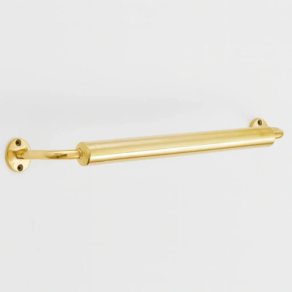 Unlacquered Brass Towel Rack - AtlasFinest