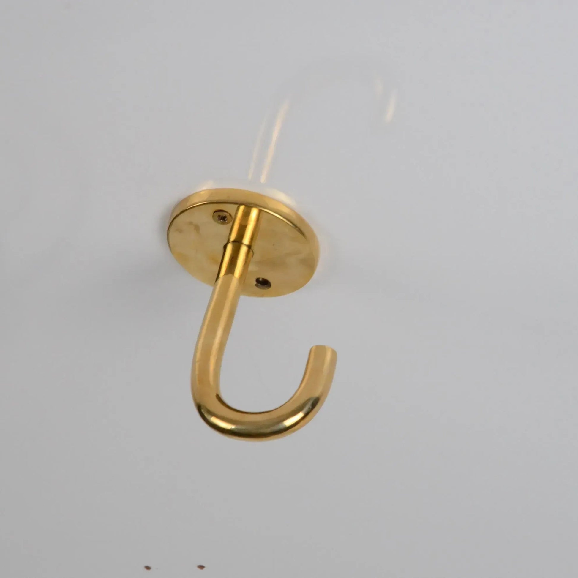Unlacquered Brass Ceiling Hook
