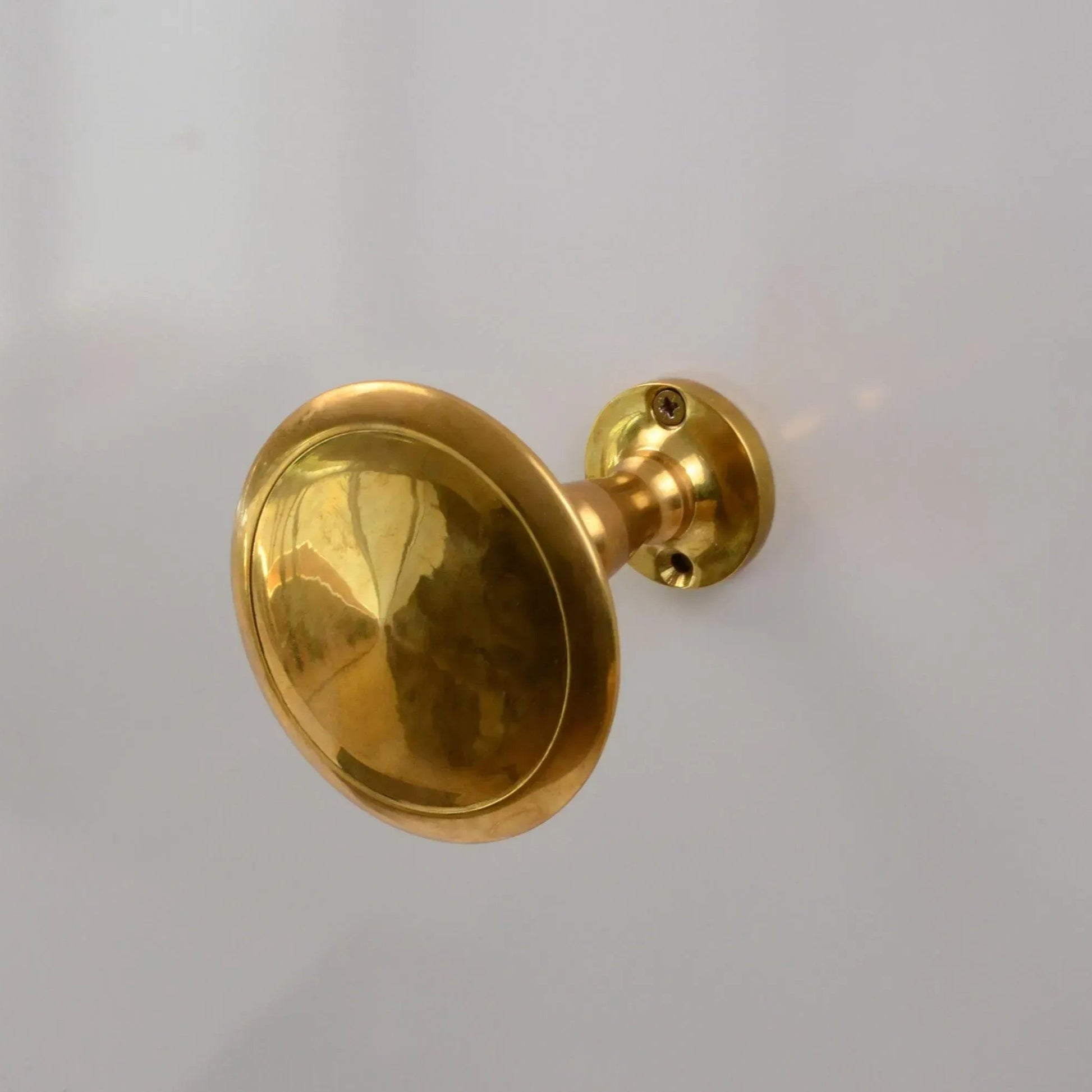 Unlacquered Brass Curtain Hardware, Side Curtain Holder 3