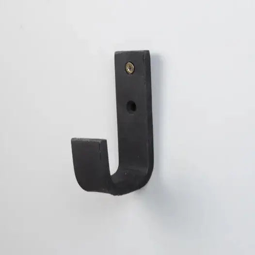 Black Iron Hook For Wall And Door - AtlasFinest