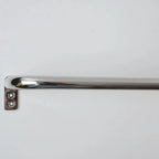 Nickel Finish Brass Curtain Rod - AtlasFinest
