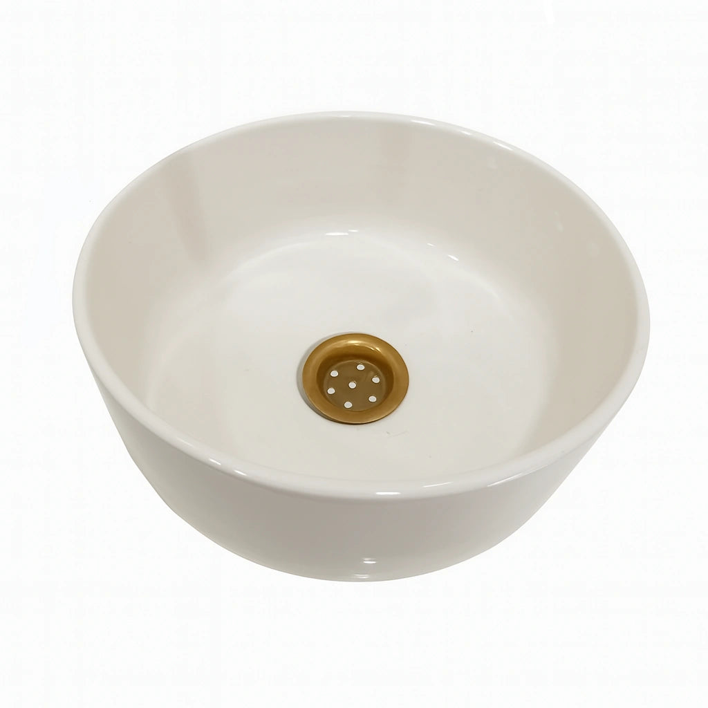 White Ceramic Bathroom Sink