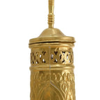 Brass Engraved Toilet Brush - AtlasFinest