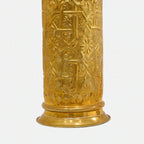 Brass Engraved Toilet Brush - AtlasFinest