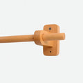 Rustic wooden curtain rod - AtlasFinest