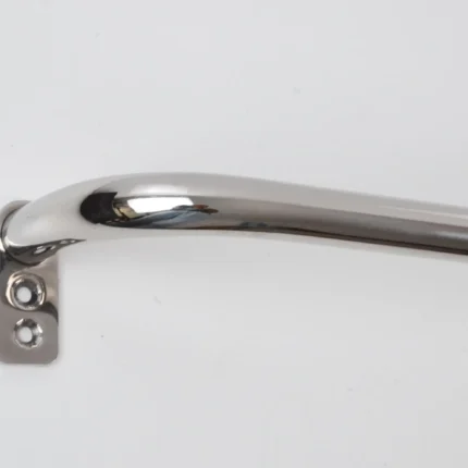 Nickel Finish Brass Curtain Rod, Vintage Cafe Curtain French Rod With Rings