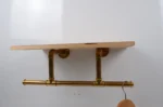 solid brass rack