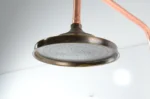 aged brass showerhead