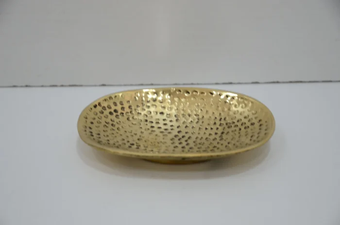 Hammered soap dish